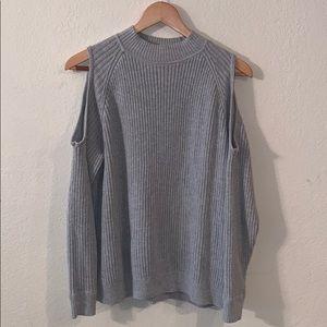 H&M cold shoulder sweater